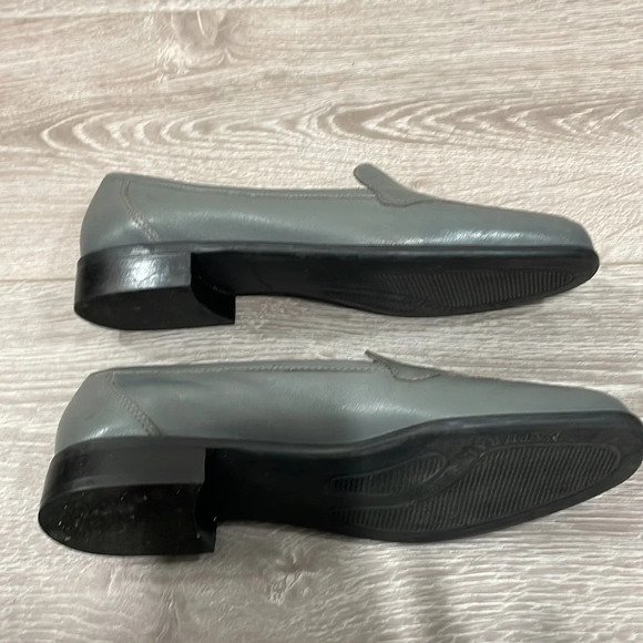 Naturalizer Dual Action Foam Gray Leather Loafers slip-on flats 8.5 - Picture 14 of 16